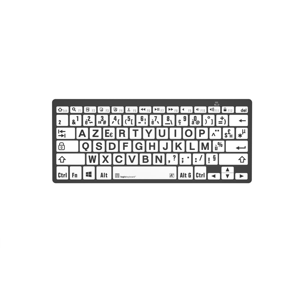 Mini Clavier    PC bluetooth XL Print gros caractères