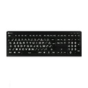 Clavier XL Print gros caractères rétroéclairé PC ou MAC